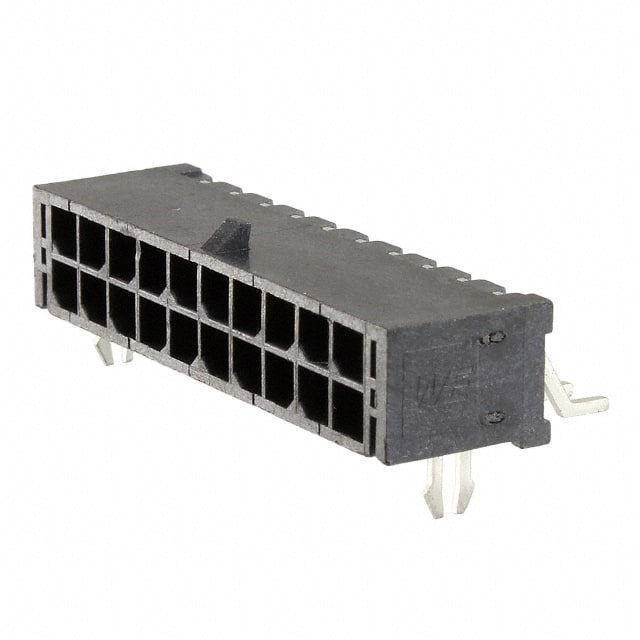 662020230822 CONN HEADER SMD R/A 20POS 3MM