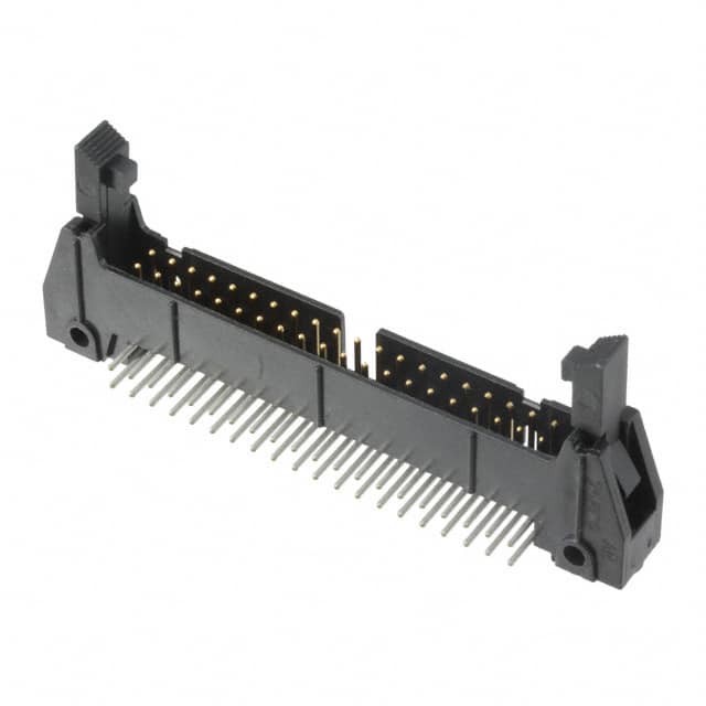 D3432-5302-AR CONN HEADER R/A 40POS 2.54MM