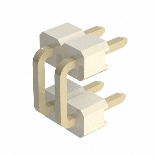 BG305-02-A-0500-L-G 2W, 2.54MM PTH HDR,U SHAPED,DUAL