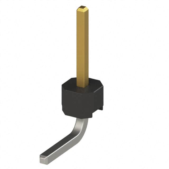 951101-7622-AR CONN HEADER R/A 1POS