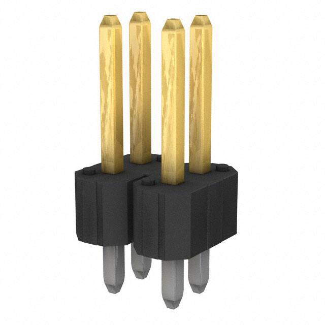 68692-104HLF CONN HEADER VERT 4POS 2.54MM