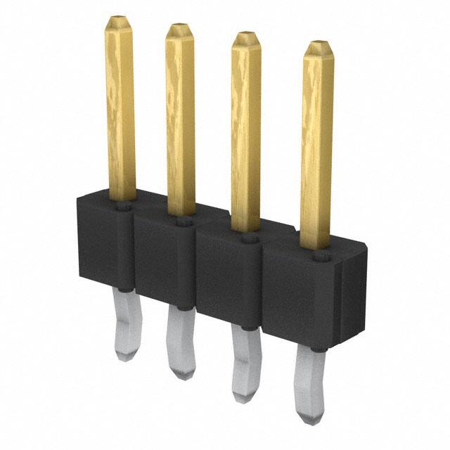 10117458-20402HLF CONN HEADER VERT 4POS 2.54MM