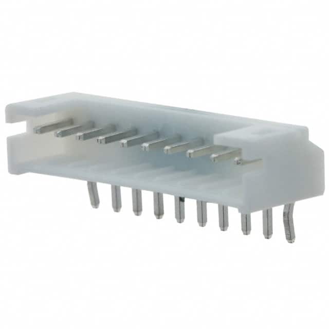 SWR201-NRTN-S10-RL-WH CONN HEADER R/A 10POS 2MM