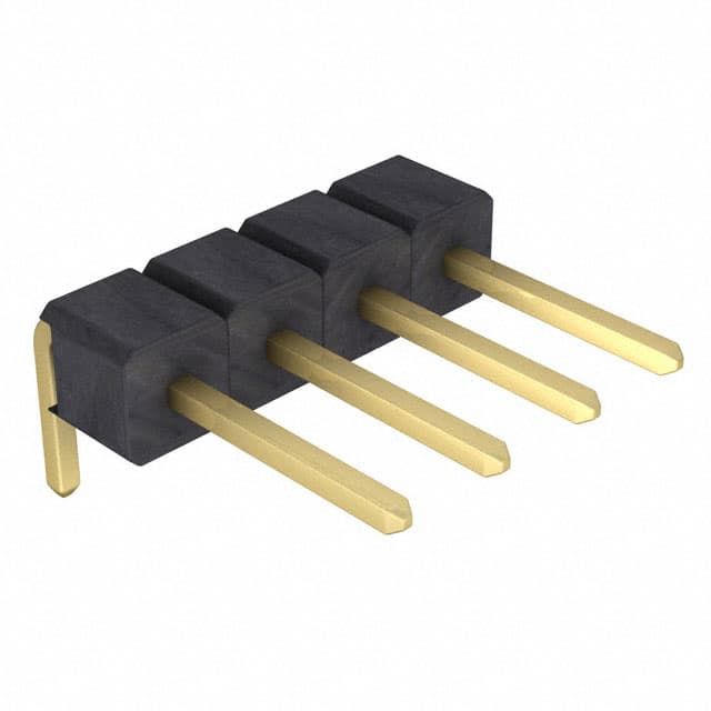 890-70-004-20-001101 CONN HEADER R/A 4POS 2.54MM