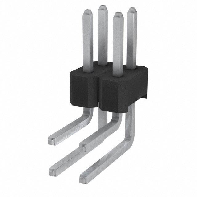 861400042LO1738LF CONN HEADER R/A 4POS 2.54MM