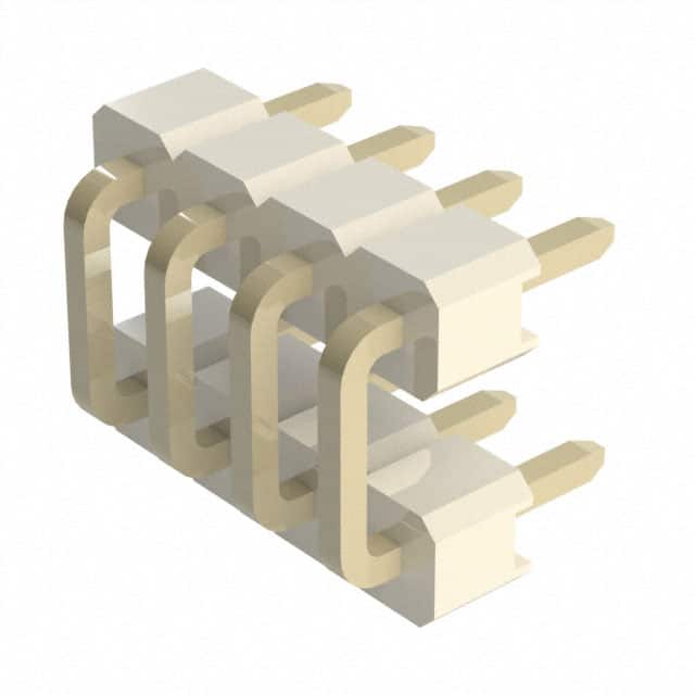 BG305-04-A-0500-L-D 4W, 2.54MM PTH HDR,U SHAPED,DUAL