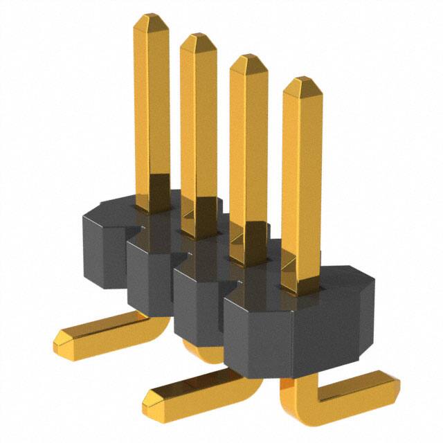 GRPB041VWTD-RC CONN HEADER SMD 4POS 1.27MM
