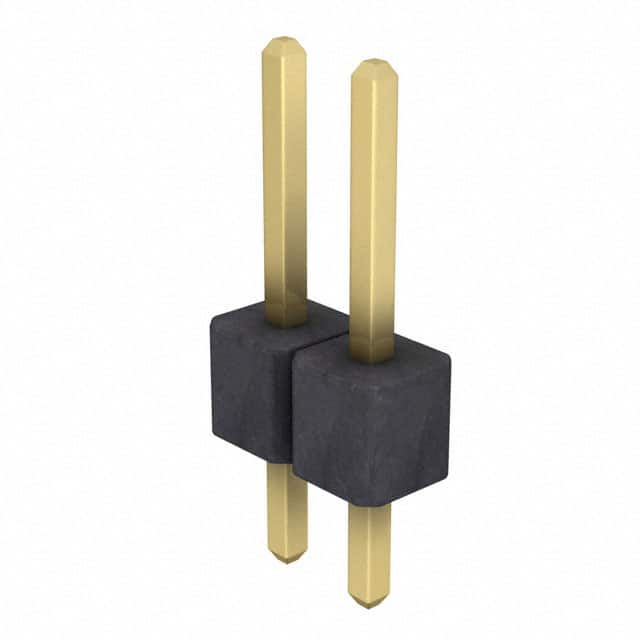 GCC02SAAN CONN HEADER VERT 2POS 2.54MM