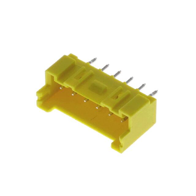 6-2338245-6 EP2.5 HDR 6P VERT BOSS,YELLOW,UL
