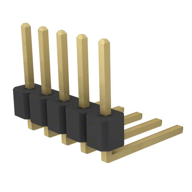 PRPC005SBCN-M71RC CONN HEADER R/A 5POS 2.54MM