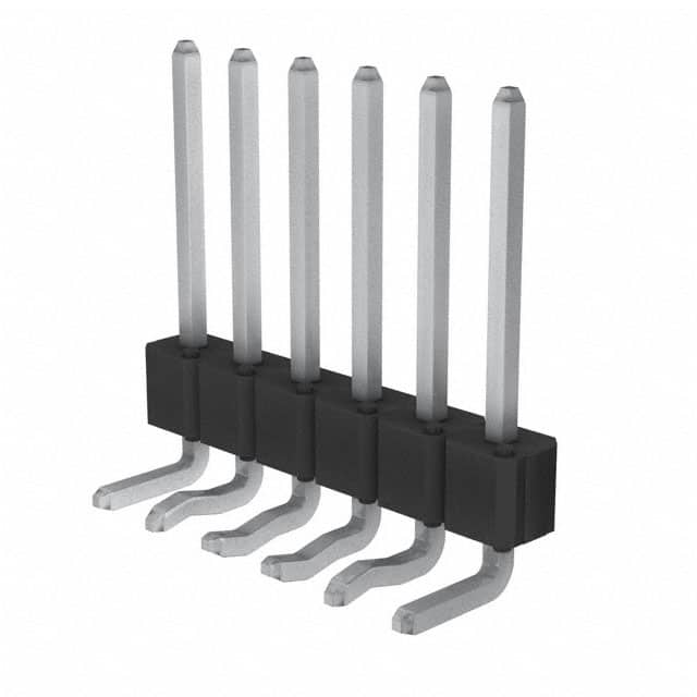 10124034-406001CLF CONN HEADER R/A 6POS 2.54MM