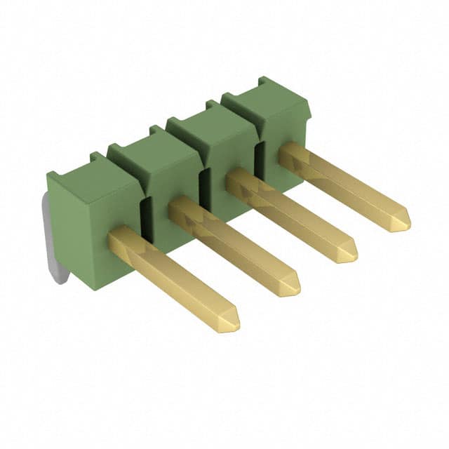 826631-4 CONN HEADER R/A 4POS 2.54MM