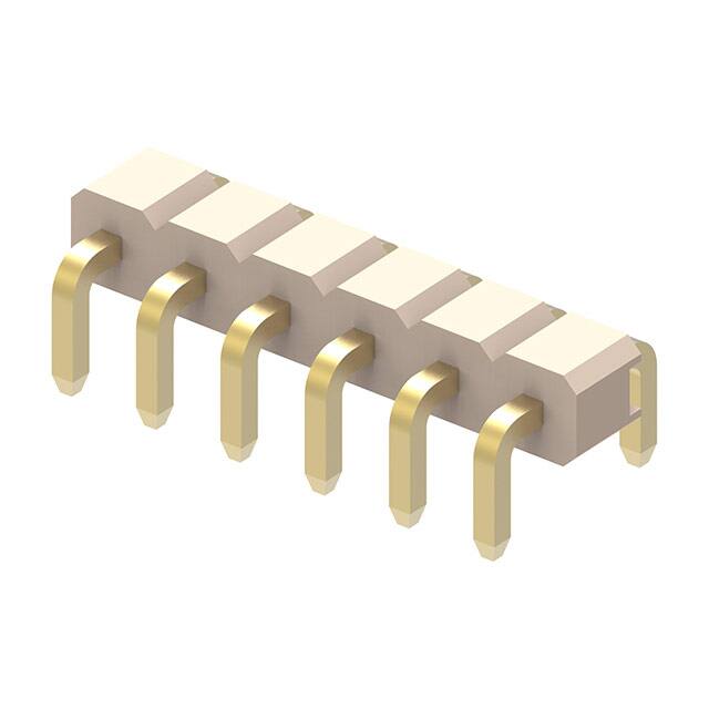 BG304-06-A-0500-L-G 6W, 2.54MM PTH HDR, U SHAPED, SI