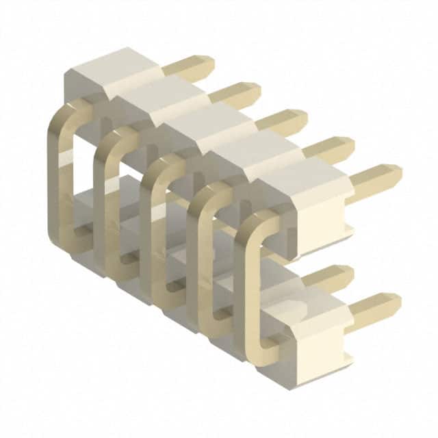 BG305-05-A-0500-L-D 5W, 2.54MM PTH HDR,U SHAPED,DUAL