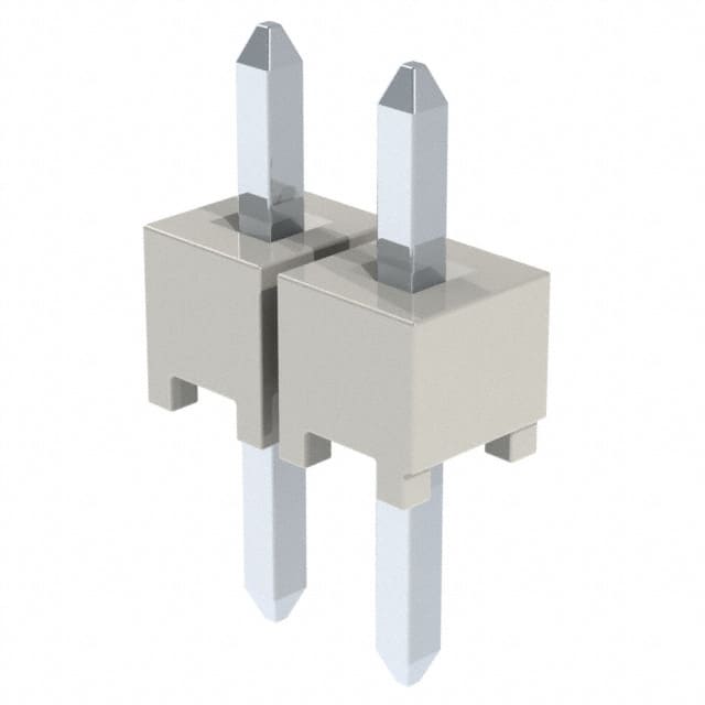 HTSW-102-05-TM-S CONN HEADER VERT 2POS 2.54MM