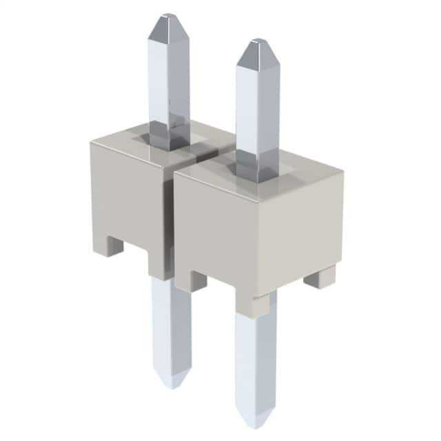 HTSW-102-06-TM-S CONN HEADER VERT 2POS 2.54MM