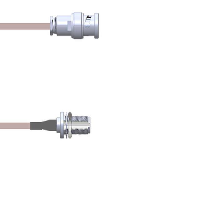 Q-0I01Z0001108i CBL ASSY BNC-N-TYPE P-J RG178 9'