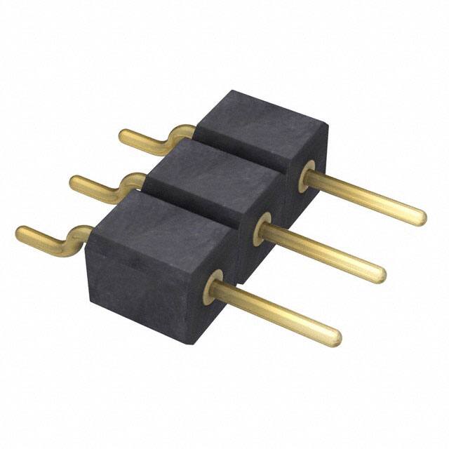800-10-003-40-001101 CONN HEADER SMD R/A 3POS 2.54MM