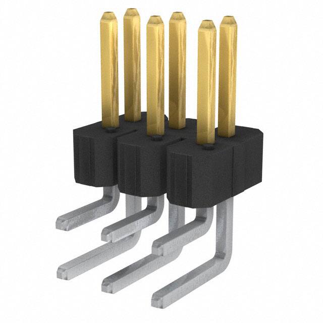 68405-206HLF CONN HEADER R/A 6POS 2.54MM