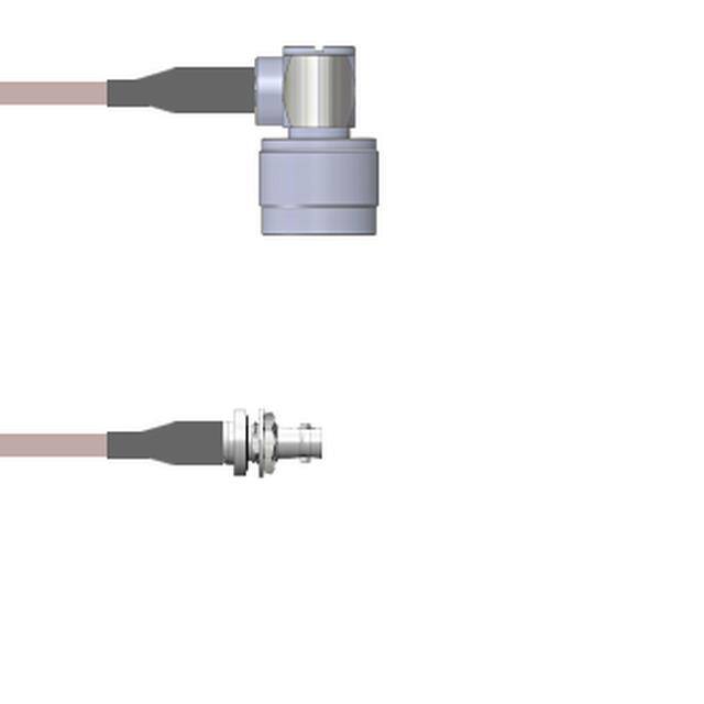 Q-2C00P0005001M CBL ASSY HD-BNC TO N RG316 1M