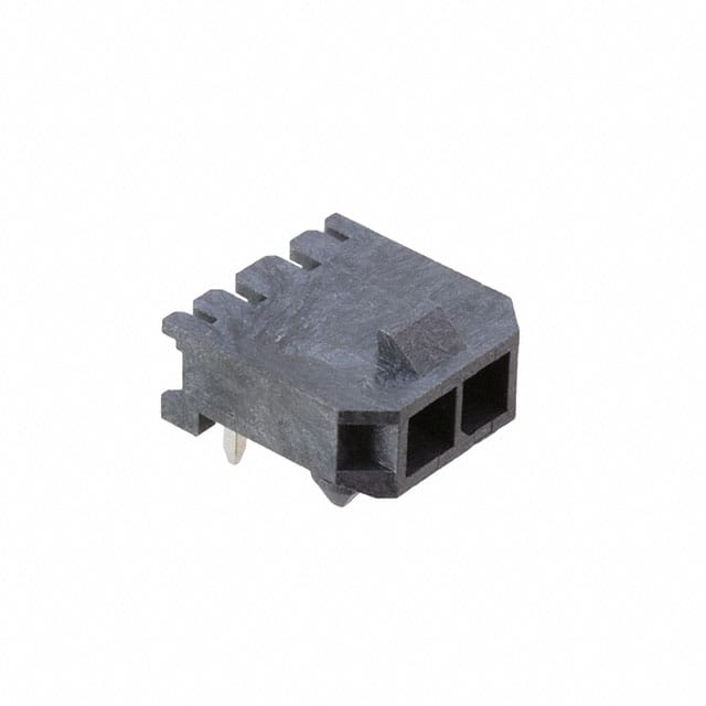 DML-1-02-A-H-T-A CONN HEADER R/A 2POS 3MM