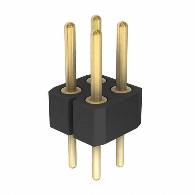 802-10-004-10-001101 CONN HEADER VERT 4POS 2.54MM