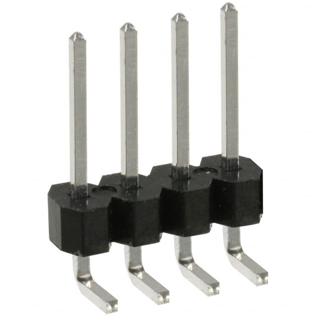 PEC04SGAN CONN HEADER R/A 4POS 2.54MM