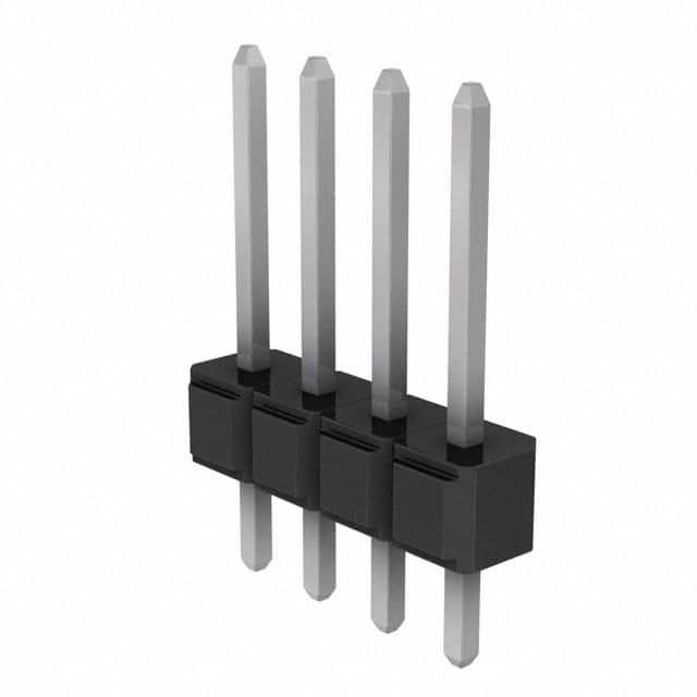 929700-01-04 CONN HEADER VERT 4POS 2.54MM