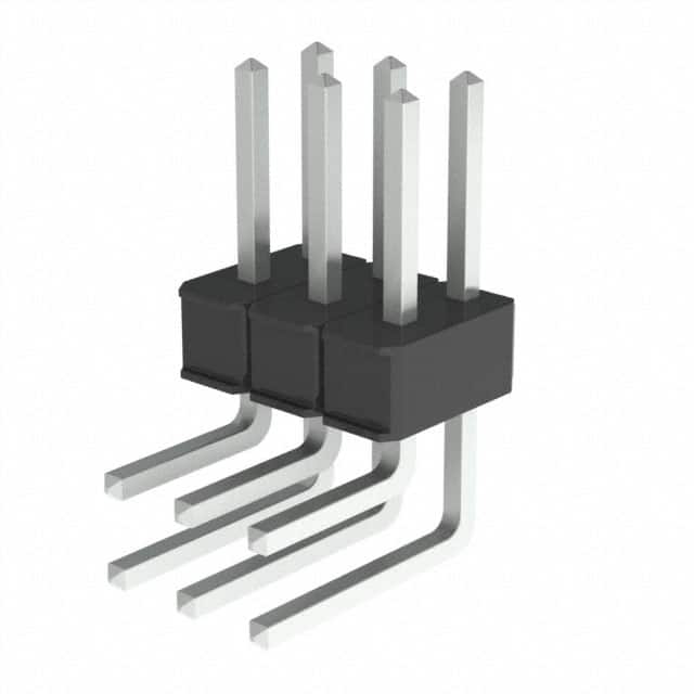 929838-04-03-RK CONN HEADER R/A 6POS 2.54MM
