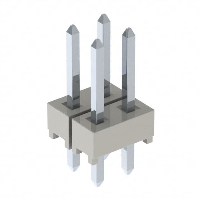 HTSW-102-07-TM-D CONN HEADER VERT 4POS 2.54MM