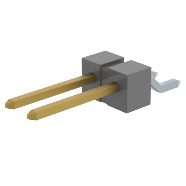 TSM-102-02-S-SH-TR CONN HEADER SMD R/A 2POS 2.54MM