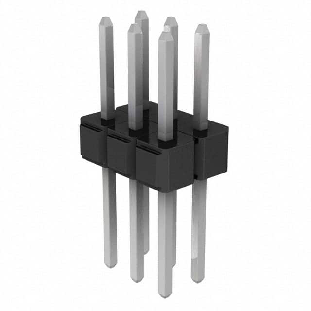 929836-08-03 CONN HEADER VERT 6POS 2.54MM