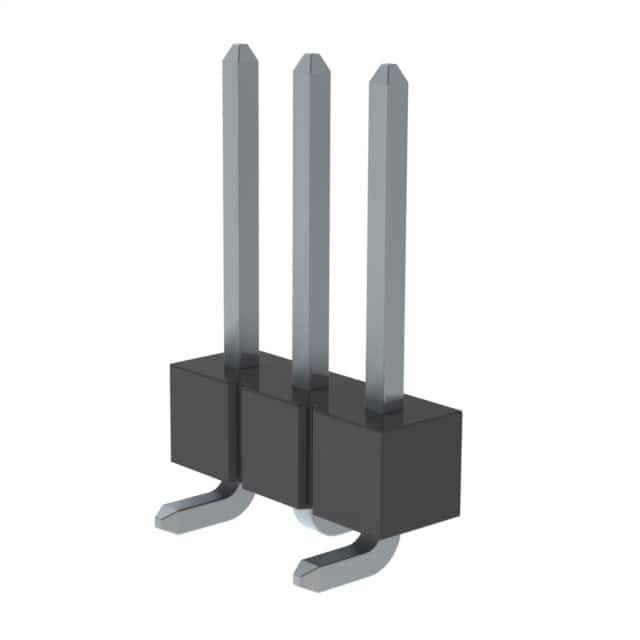 TSM-103-02-TM-SV CONN HEADER SMD 3POS 2.54MM