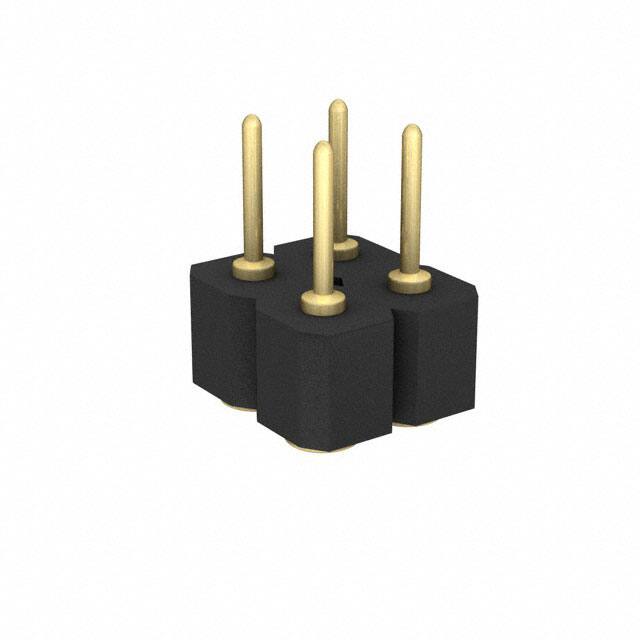 802-10-004-30-480101 CONN HEADER SMD 4POS 2.54MM