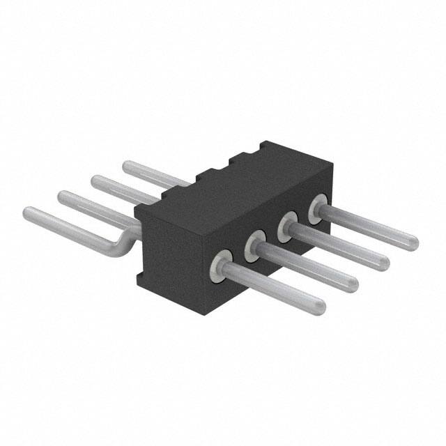 850-80-004-40-001101 CONN HEADER SMD R/A 4POS 1.27MM