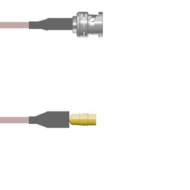 Q-0K01L000R.25M CBL ASY BNC-MMCX RG316 DB 9.843"