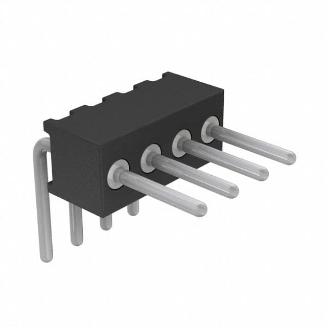 850-80-004-20-001101 CONN HEADER R/A 4POS 1.27MM