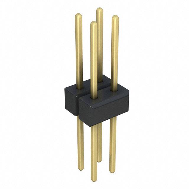 PBC02DFCN CONN HEADER VERT 4POS 2.54MM