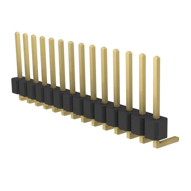 PRPC014SGAN-M71RC CONN HEADER R/A 14POS 2.54MM