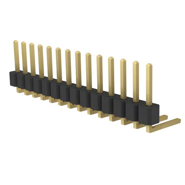 PRPC014SBBN-M71RC CONN HEADER R/A 14POS 2.54MM