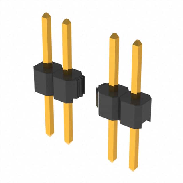 NRPC040SABN-RC CONN HEADER VERT 40POS 2.54MM