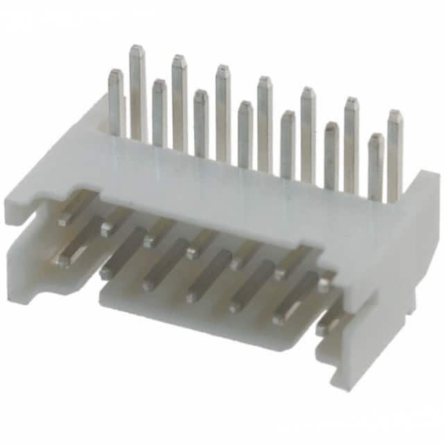 SWR204-NRTN-D07-RA-GA CONN HEADER R/A 14POS 2MM