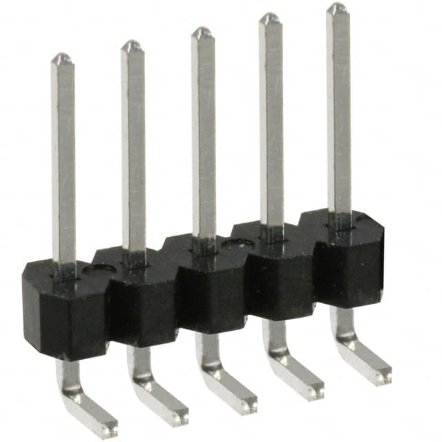 PEC05SGAN CONN HEADER R/A 5POS 2.54MM
