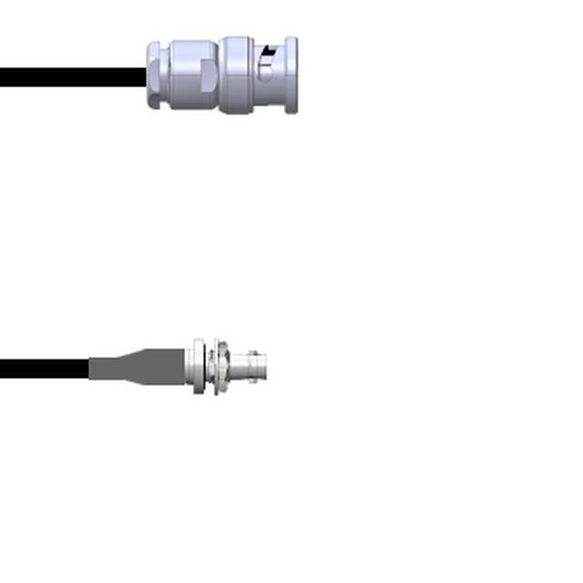 Q-0J00P0003003M CBL ASSY BNC-HD-BNC P-J RG174 3M
