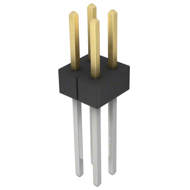 PBC02DADN CONN HEADER VERT 4POS 2.54MM
