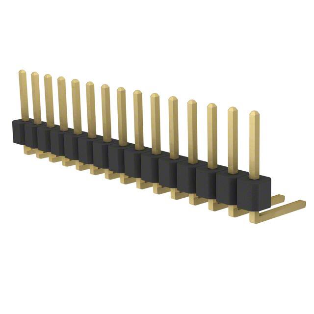 PRPC015SBBN-M71RC CONN HEADER R/A 15POS 2.54MM