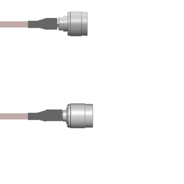 Q-2M053000R018i CBL ASSY N TO TNC PLUG RG316 18"