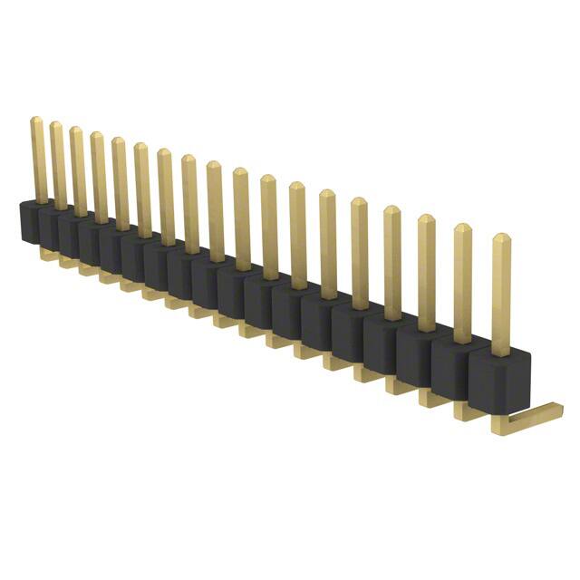 PRPC018SBAN-M71RC CONN HEADER R/A 18POS 2.54MM