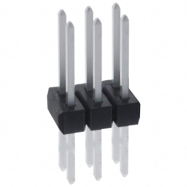 PEC03DFBN CONN HEADER VERT 6POS 2.54MM