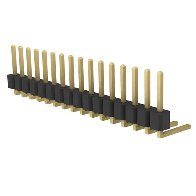 PRPC016SBBN-M71RC CONN HEADER R/A 16POS 2.54MM